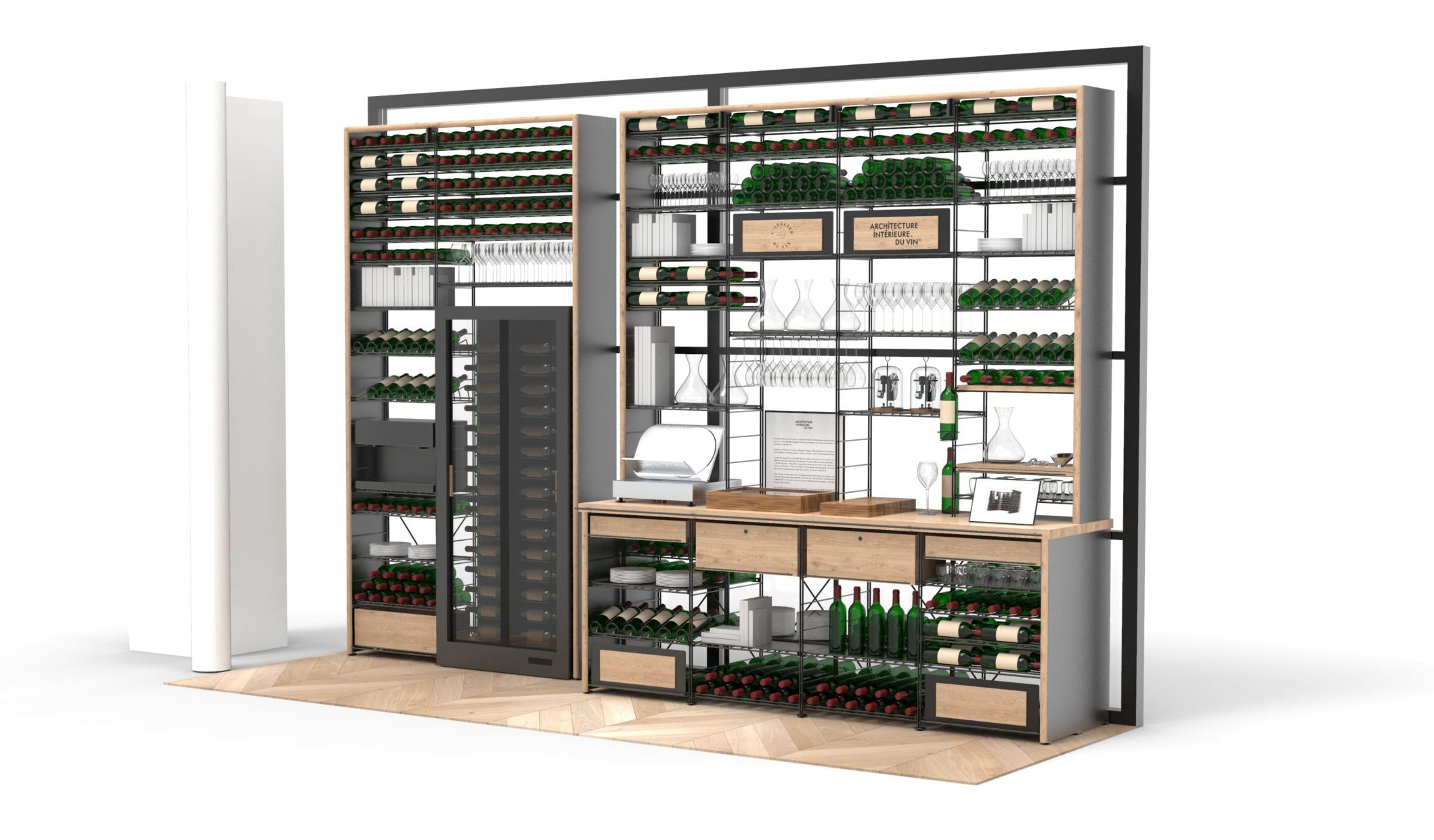 A Built In Refrigerated Wine Cabinet Good Or Bad Idea Architecture Intérieure Du Vin