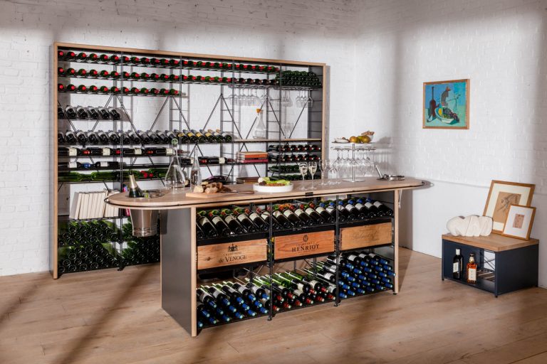 Aménagement cave à vin, cave à vin sur mesure - Architecture Intérieure ...